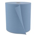 Paper Towels and Napkins | Cascades PRO W802 12 in. x 13 in. Tuff-Job Spunlace Towels Jumbo Roll - Blue (1 Roll/Carton) image number 1