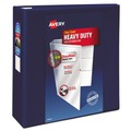 Office Jansan | Avery 79804 11 in. x 8.5 in. 3 Rings 4 in. Capacity Heavy-Duty View Binder with DuraHinge and Locking One Touch EZD Rings - Navy Blue image number 0