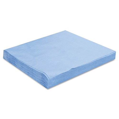 Cleaning Cloths | HOSPECO M-PR811 12 in. x 12 in. Sontara EC Engineered Cloths - Blue (10 Packs/Carton) image number 0