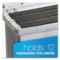 Office Jansan | Pendaflex 41737 14.88 in. x 6.5 in. x 11.88 in. Portable Letter File Boxes - Granite image number 2
