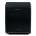 Paper Towel Holders | Boardwalk BWK33GREEN 12.31 x 9.31 x 15.94 Xtra Electronic Hand Towel Dispenser - Black (1/Carton) image number 1