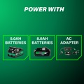 Right Angle Drills | Metabo HPT D36DYAM 36V MultiVolt Brushless High Power Lithium-Ion 1/2 in. Cordless Right Angle Drill Kit (4 Ah/8 Ah) image number 11