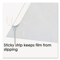 Office Jansan | Artistic SS1721 21 in. x 17 in. Second Sight Plastic Desk Protector with Hinged Protector - Clear image number 6