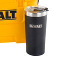 Coolers & Tumblers | Dewalt DXC1002B 10 Quart Roto-Molded Lunchbox Cooler/ 20 oz. Black Tumbler Combo image number 3