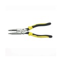 Crimpers | Klein Tools J207-8CR 8.5 in. All-Purpose Needle Nose Pliers with Crimper image number 2