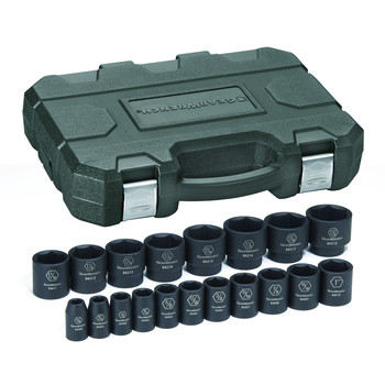 GearWrench 84932N 19-Piece SAE 1/2 in. Drive Impact Socket Set