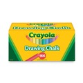 Office Jansan | Crayola 510400 3.19 in. x 0.38 in. Colored Drawing Chalk - Assorted Colors (144/Set) image number 3