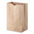 Cleaning & Janitorial Supplies | Ross & Wallace Paper Products 110410 12 in. x 7 in. x 17 in. 52 lbs. Capacity 1/6 BBL Grocery Paper Bags - Kraft (500/Bundle) image number 3