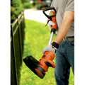 String Trimmers | Black & Decker GH900 120V 6.5 Amp Brushed 14 in. Corded Trimmer/Edger image number 6