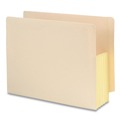 Office Jansan | Smead 75174 5-1/4 in. Expansion End Tab File Pockets with Tyvek - Letter, Manila (10/Box) image number 0