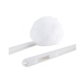 Cleaning & Janitorial Supplies | Boardwalk BWK00160 12 in. Deluxe Plastic Bowl Mop with 2 in. Mop Head - White (25/Carton) image number 1
