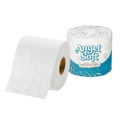 Toilet Paper | Georgia Pacific Professional 16880 2-Ply Angel Soft Septic Safe Premium Bathroom Tissue - White (450 Sheets/Roll, 80 Rolls/Carton) image number 2