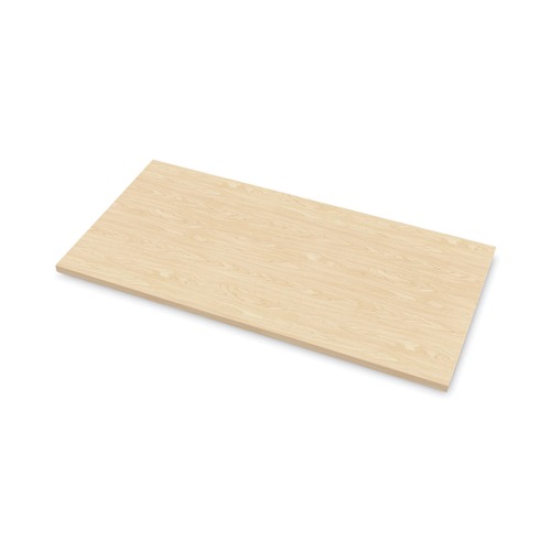 Fellowes Mfg Co. 9649801 Levado 60 in. x 30 in. Laminated Table Top - Maple image number 0