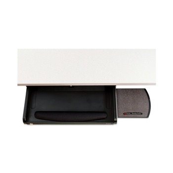 3M 23 in. x 14 in. Under Desk Keyboard Drawer - Black