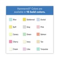 Office Jansan | Hammermill 103341 8.5 in. x 11 in. 20 lbs. Bond Weight Colors Print Paper - Canary (10/Carton) image number 9