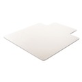  | Deflecto CM17233 Execumat Intense All Day Use Chair Mat For High Pile Carpet, 45x53 W/lip, Clear image number 2