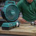 Jobsite Fans | Makita DCF203Z 18V LXT Lithium-Ion Cordless 9-1/4 in. Fan (Tool Only) image number 11