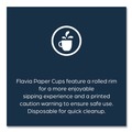 Cups and Lids | FLAVIA 25200018 10 oz. FLAVIA Design Hot Beverage Paper Cup - Blue (1000/Carton) image number 7