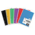 Office Jansan | Mead 05512 (70) 10.5 in. x 7.5 in. Sheets 1-Subject Medium/College Rule Spiral Notebook - Randomly Assorted Cover Color image number 0