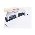  | PaperPro 2220 9/32 in. Holes 20-Sheet EZ Squeeze 3-Hole Punch - Black/Silver image number 3