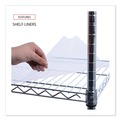Office Jansan | Alera ALEGR363618SR 36 in. W x 18 in. D x 75 in. H 30 Garments Wire Shelving Garment Rack - Silver image number 5