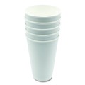 Cups and Lids | Boardwalk BWKDW16HCUP 16 oz Double-Walled Paper Hot Cups - White (500/Carton) image number 2