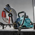 Concrete Saws | Makita GEC03T 40V MAX XGT Brushless Lithium-Ion 9 in. Cordless Power Cutter Kit with AFT and Electric Brake (5 Ah) image number 2