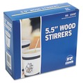 Food Service | AmerCareRoyal R810 5.5 in. Wood Coffee Stirrers (10000/Carton) image number 5