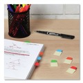 Office Jansan | Avery 74763 Ultra Tabs 1 in. x 1.5 in. 1/5-Cut Repositionable Mini Tabs - Assorted (80/Pack) image number 6