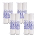 Food Trays, Containers, and Lids | Dart 50HT1 5.38 in. x 5.5 in. x 2.88 in. Foam Hinged Lid Containers - White (500/Carton) image number 2