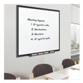  | Quartet 2544B Classic Series 48 in. x 36 in. Porcelain Magnetic Dry Erase Board - White Surface/Black Aluminum Frame image number 4