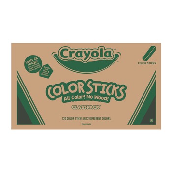 Crayola Color Sticks Classpack - Assorted Lead and Barrel Colors (120/Pack)