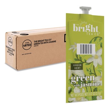 FLAVIA The Bright Tea Co. Green with Jasmine Tea Freshpack (40/Carton)