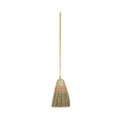 New Year New Savings! Save $25 off $150 | Boardwalk BWK926YEA Yucca/Corn Fiber Bristles 55.5 in. Overall Length Parlor Broom - Natural image number 0