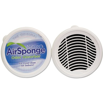 Nature's Air 8 oz. Designer Cup Sponge Odor Absorber - Neutral (24/Carton)