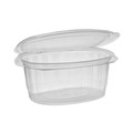 Food Trays, Containers, and Lids | Pactiv Corp. YCA910320000 EarthChoice 32 oz. Recycled PET Hinged Container - Clear (280/Carton) image number 0