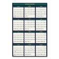 Office Jansan | House of Doolittle 391 24 in. x 37 in. 12-Month (Jul 2025-Jun 2026), 12-Month (Jan-Dec 2026) Business/Academic Recycled Wall Calendar image number 1