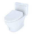 Bidets | TOTO MW6423046CUFG#01 WASHLETplus Nexus 1G 1-Piece Elongated 1.0 GPF Toilet with S500e Bidet Seat (Cotton White) image number 1