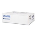 Trash Bags | Inteplast Group S404822K 45 gal. 22 microns 40 in. x 48 in. High-Density Interleaved Commercial Can Liners - Black (25 Bags/Roll, 6 Rolls/Carton) image number 4