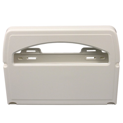 Paper & Dispensers | Impact IMP 1120 16.4 in. x 3.05 in. x 11.9 in. Toilet Seat Cover Dispenser - White (2/Carton) image number 0
