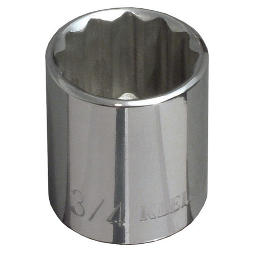 Sockets | Klein Tools 65705 3/8 in. Drive 11/16 in. Standard 12-Point Socket image number 0