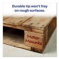 Office Jansan | Avery 24147 MARKS A LOT Extra-Large Desk-Style Permanent Marker - Red (1-Dozen) image number 3