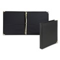 Office Jansan | Samsill 15130 11 in. x 8.5 in. 3 Rings 1 in. Capacity Classic Collection Ring Binder - Black image number 1