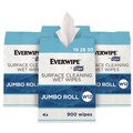 Cleaning & Janitorial Supplies | Tork 192830 6 in. x 6 in. 1-Ply Surface Cleaning Wet Wipe - Lemon, White (4 Rolls/Carton) image number 1