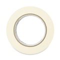  | Universal UNV51301CT 3 in. Core 24mm x 54.8m General-Purpose Masking Tape - Beige (36/Carton) image number 1