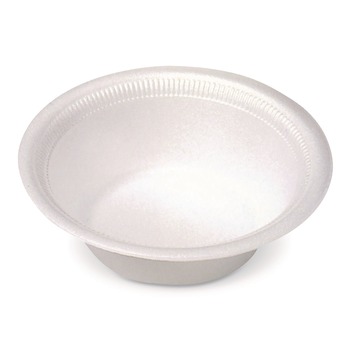Dart 12 oz. Concorde Foam Bowls - White (125/Pack)