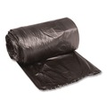Trash Bags | Boardwalk H4832RKKR01 16 Gallon 0.35 mil 24 in. x 32 in. Perforated Roll Low-Density Waste Can Liners - Black (50 Bags/Roll, 10 Rolls/Carton) image number 1