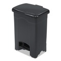 Bulk Savings Pricing 2 | Safco 9710BL 4 Gallon Plastic Plastic Step-On Receptacle - Black image number 0