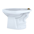 Toilet Bowls | TOTO CT705ULN#01 Elongated 1.0 GPF Floor-Mounted Toilet Bowl (Cotton White) image number 3