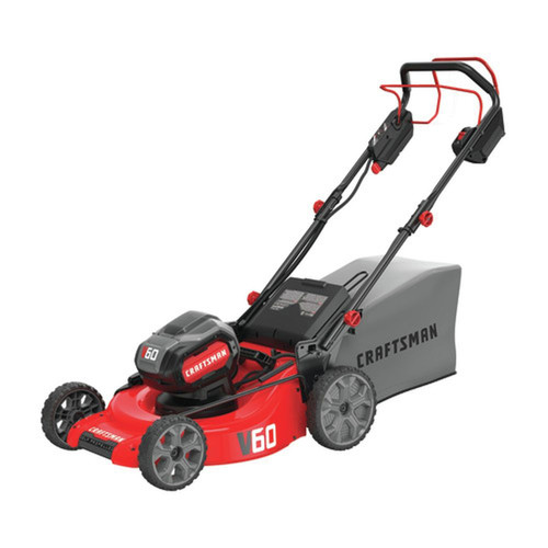 Self Propelled Mowers | Factory Reconditioned Craftsman CMCMW270Z1R 60V 3-in-1 Self-Propelled Lithium-Ion 21 in. Cordless Lawn Mower Kit (7.5 Ah) image number 0